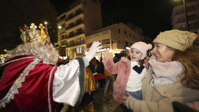 Los Reyes Magos desfilarán el 5 de enero por las principales calles del núcleo urbano de Sant Antoni. | J.A.RIERA