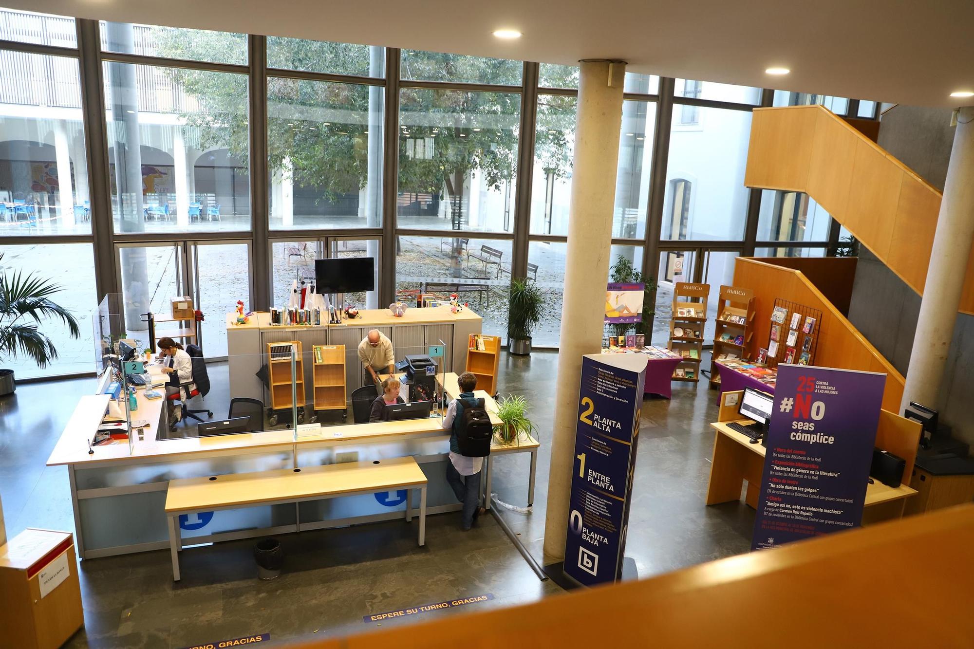 La Biblioteca Central, punto de partida y encuentro, en imágenes