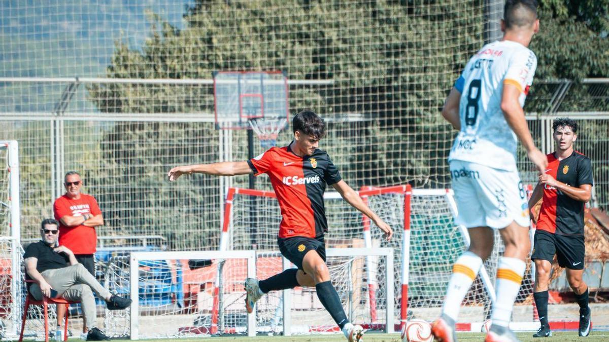 El Mallorca B ha ganado de penalti al Sant Andreu, equipo de Primera RFEF