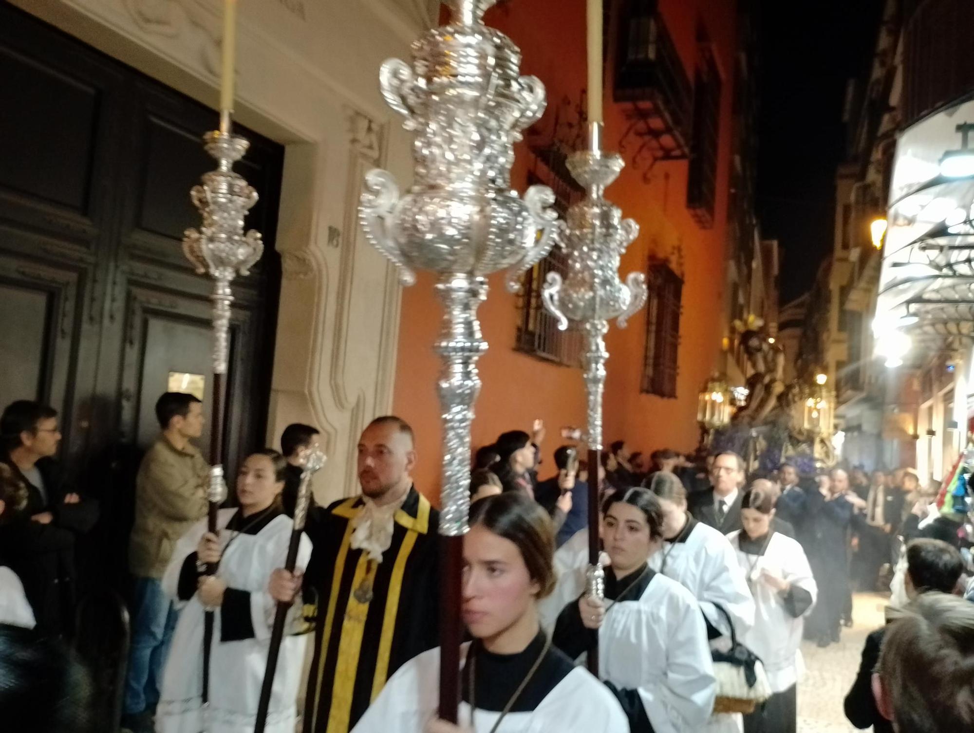 Vía Crucis oficial de la Agrupación de Cofradías de 2023, en imágenes