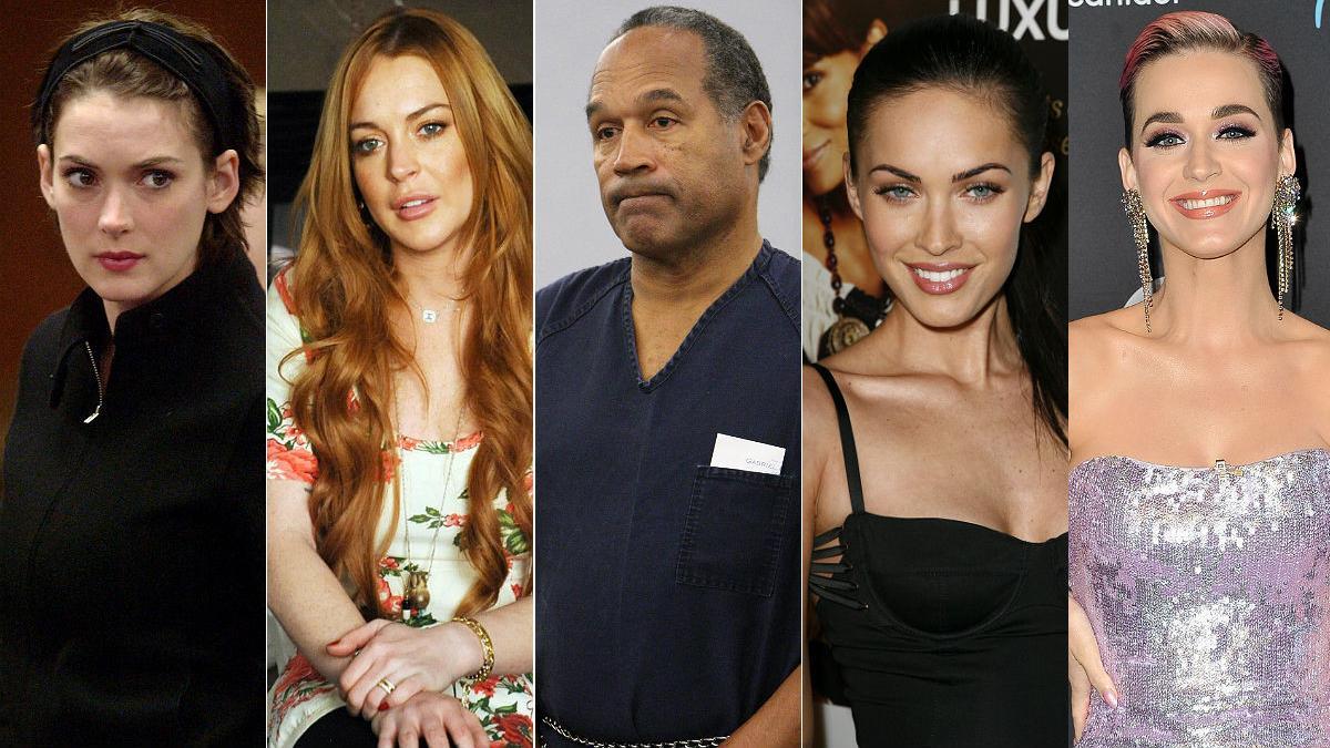 Ryder, Lohan, Simpson, Fox y Perry, algunos de los vips amigos de lo ajeno.