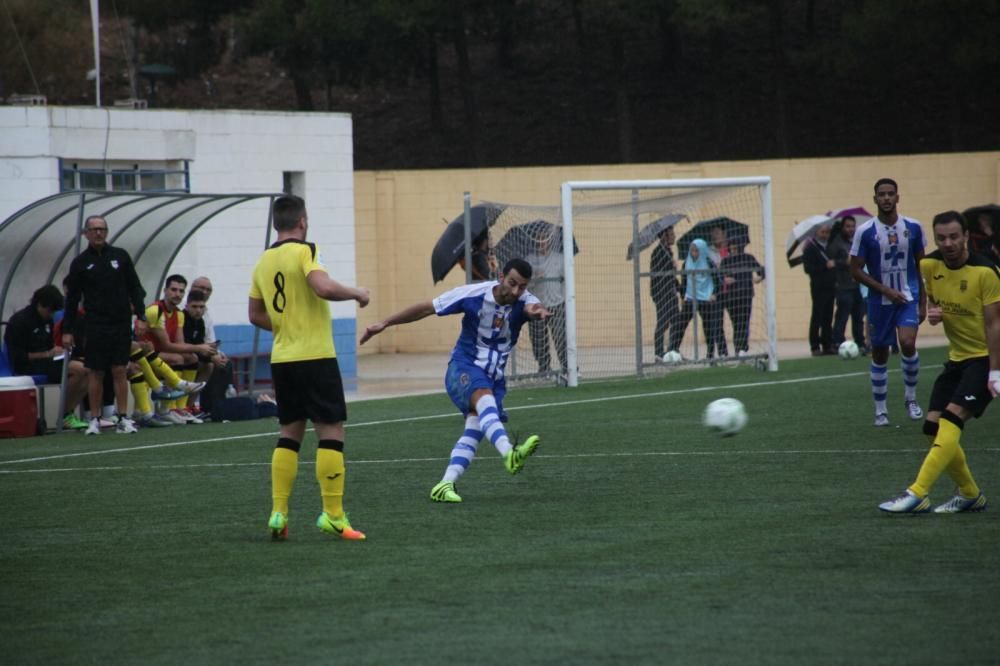 Partido entre el Lorca Deportiva y el Mar Menor