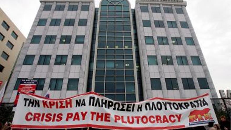 Una huelga general contra el plan anticrisis paraliza Grecia