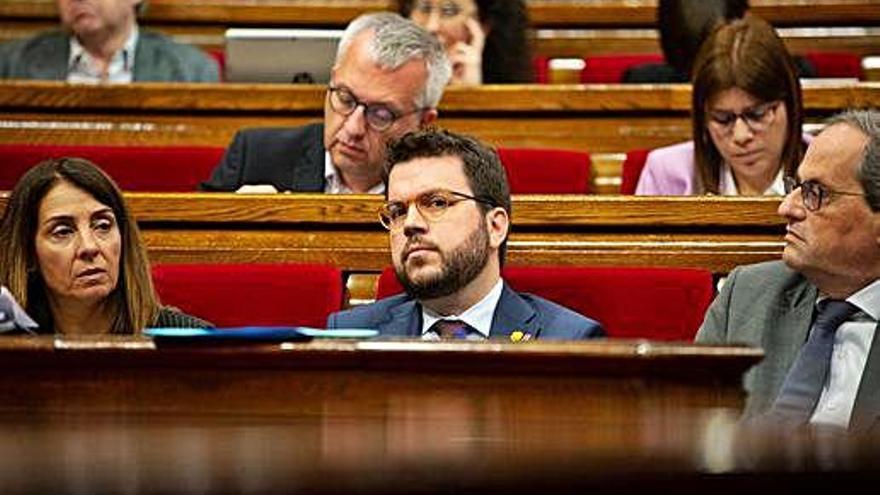 El vicepresident de la Generalitat, Pere Aragonès