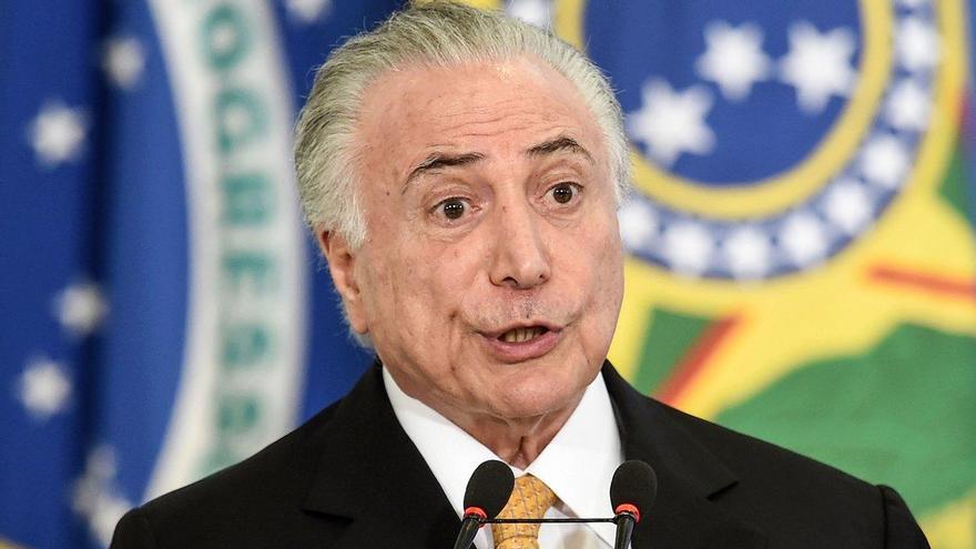 Abogados de Michel Temer piden que se anulen las acusaciones de sobornos