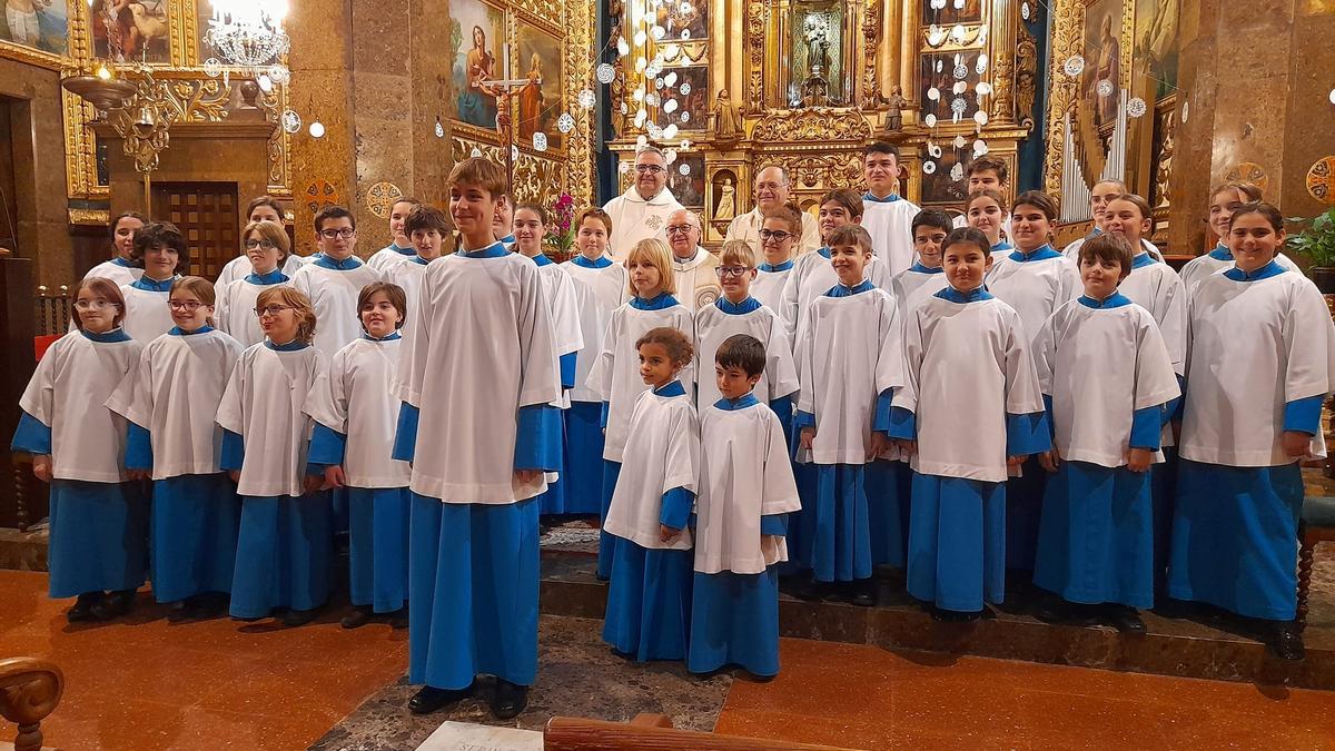 Los Blauets de Lluc cantarán ante el Papa Francisco en Roma el 8 de marzo