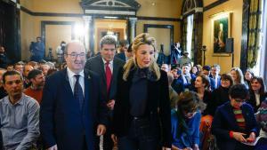 Podem i Yolanda Díaz pugnen per les propostes i s’enreden amb el cistell de consum