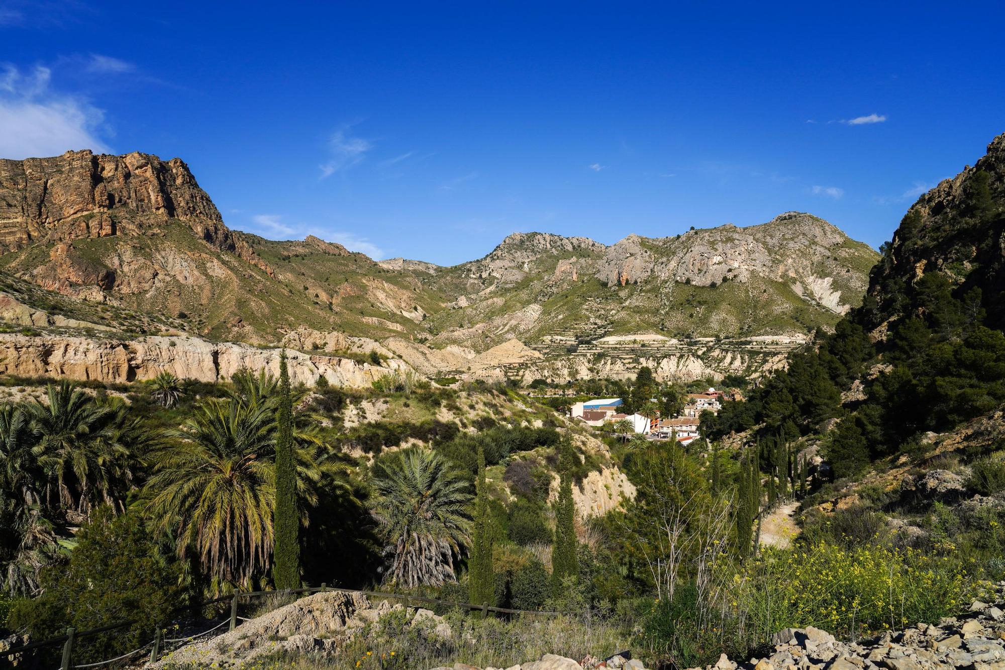 Montañas de Ojos en Valle de Ricote.