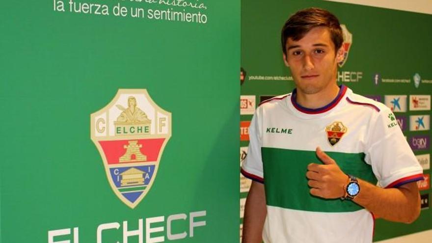 Javi Llor, centrocampista del Elche Ilicitano