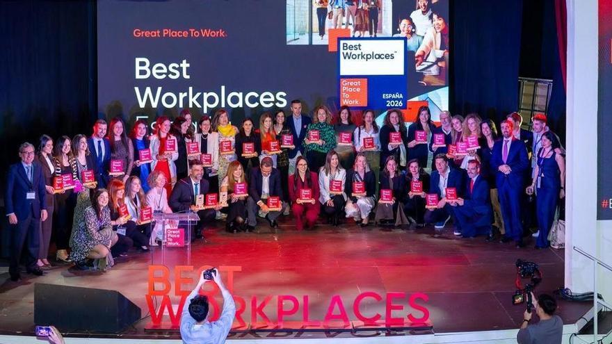Tres empresas de Málaga, en el ranking de los mejores lugares para trabajar en España, según Great Place to Work