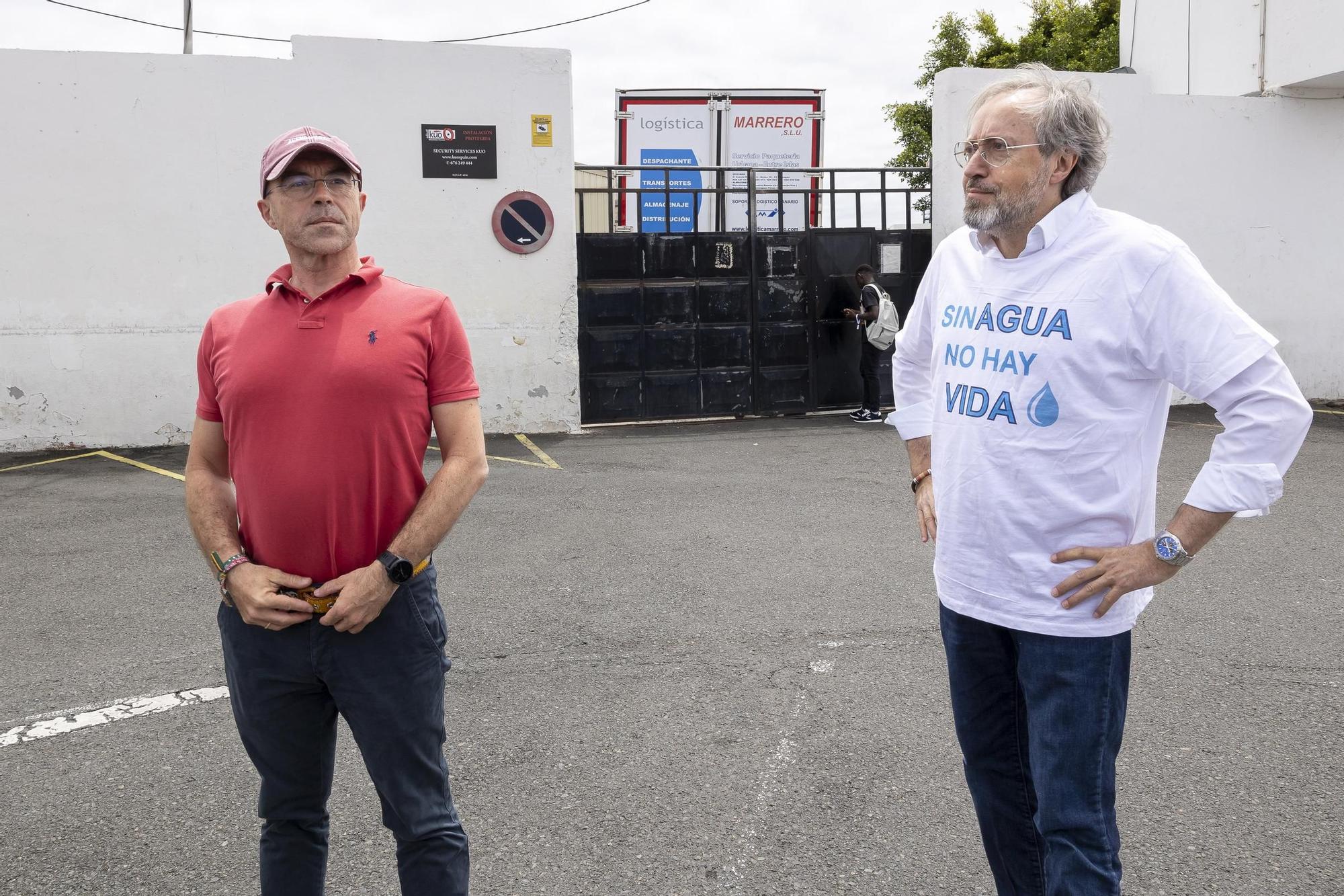 El cabeza de lista de Vox a las elecciones europeas, Jorge Buxadé, visita Las Palmas de Gran Canaria