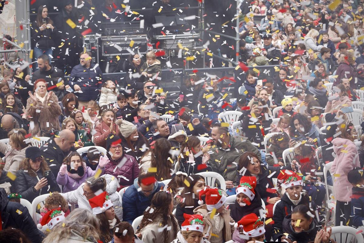 Fiesta Fin de Año Infantil en las Tendillas. 12 campanadas infantiles