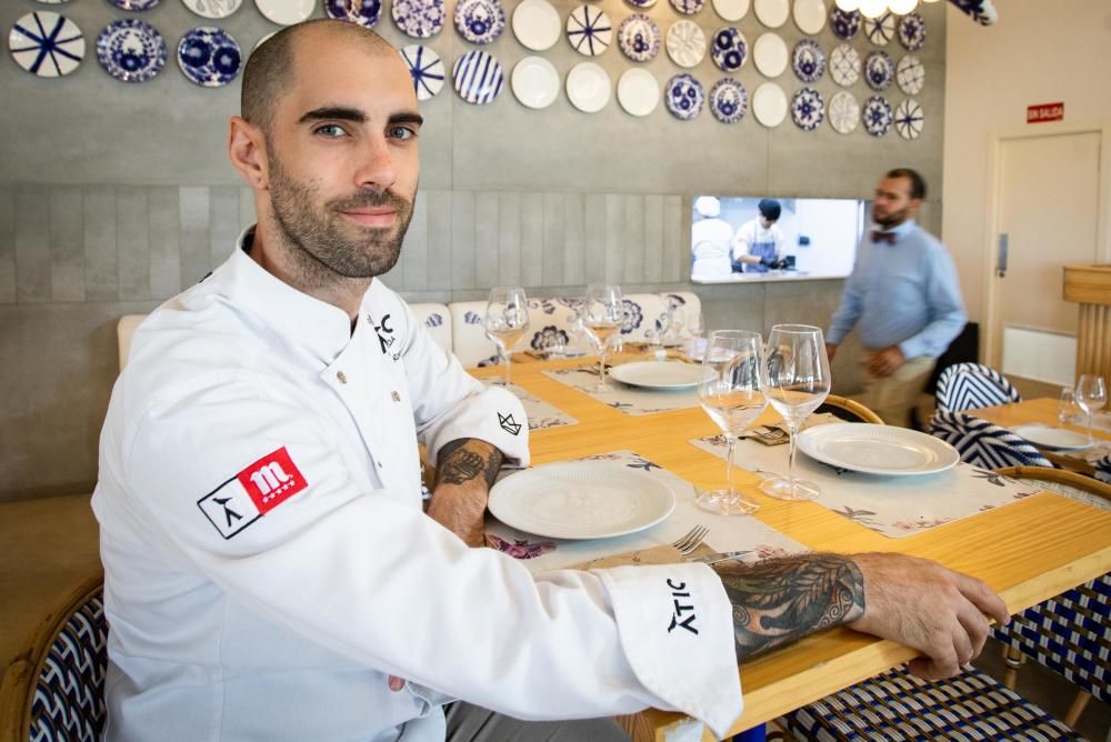 Nicolás Román, el chef de Àtic.