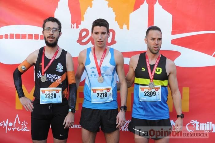 Maratón de Murcia: llegadas (I)