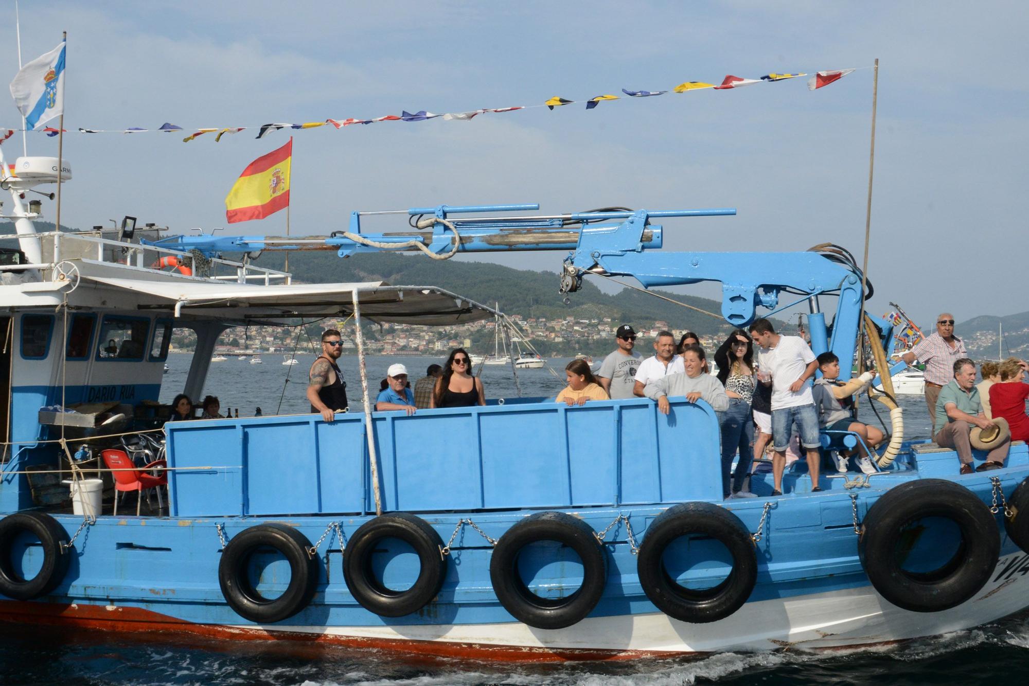 Las celebraciones de la Virgen del Carmen en Moaña