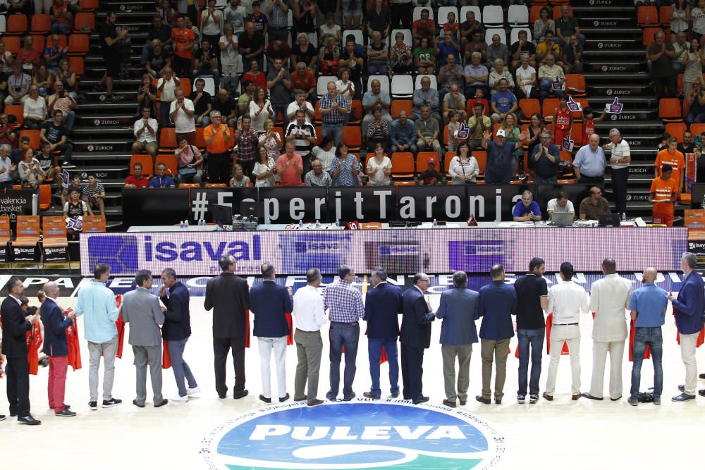 Todas las imágenes de la emotiva presentación del Valencia Basket 2016/17