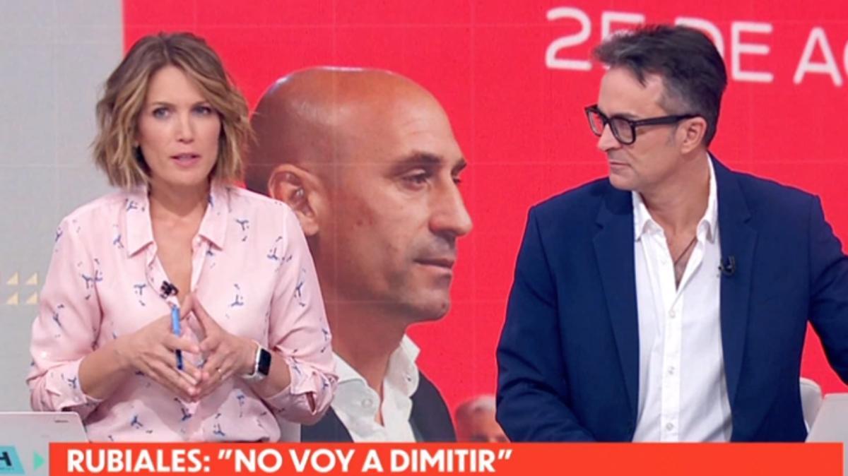 Silvia Intxaurrondo, implacable contra Rubiales a TVE: «No podem deixar-ho passar»