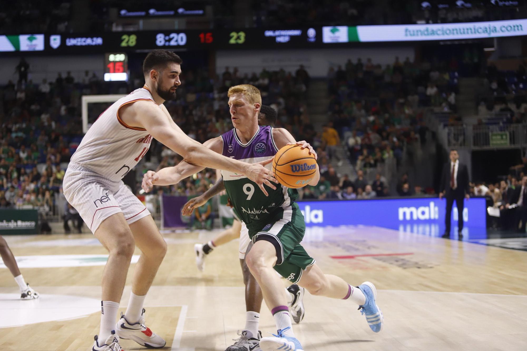 El Unicaja - Galatasaray de la BCL, en imágenes