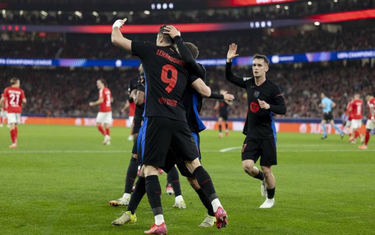 Liga Campeones: Benfica - FC Barcelona, en imágenes