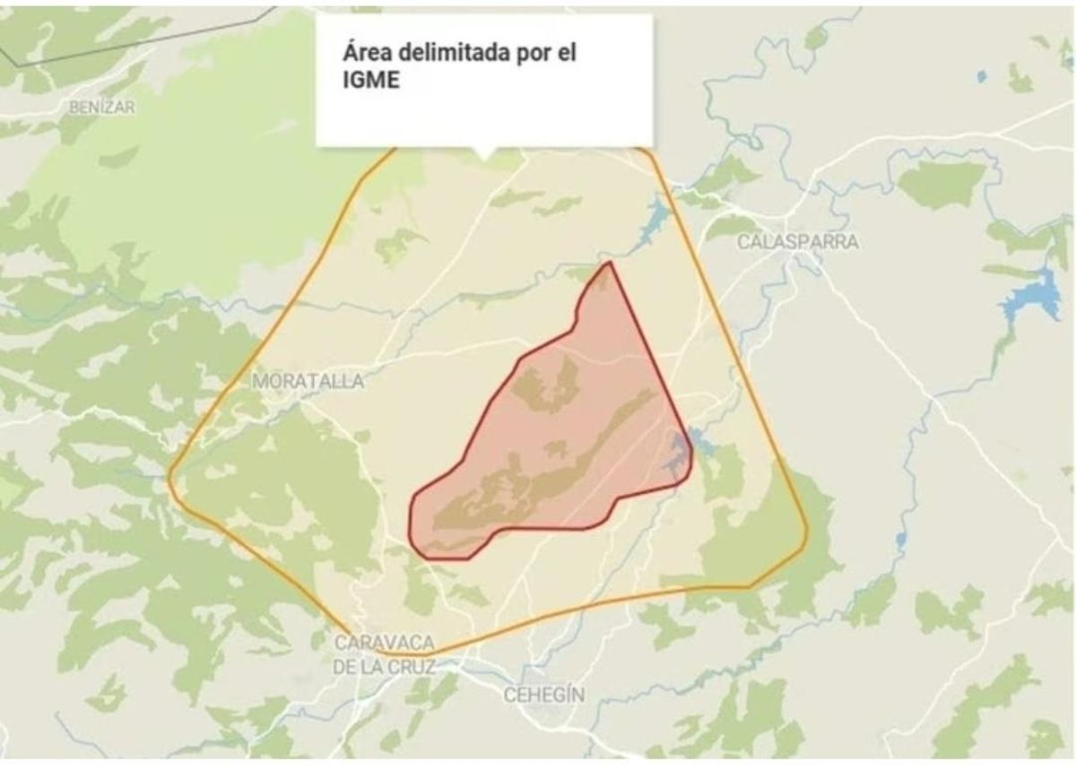 area potencial de almacenamiento CO2 Noroeste