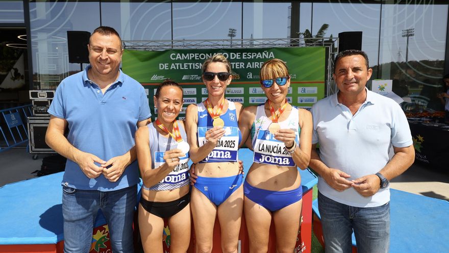 Gran nivel en el Nacional Máster de Atletismo con récords internacionales y nacionales