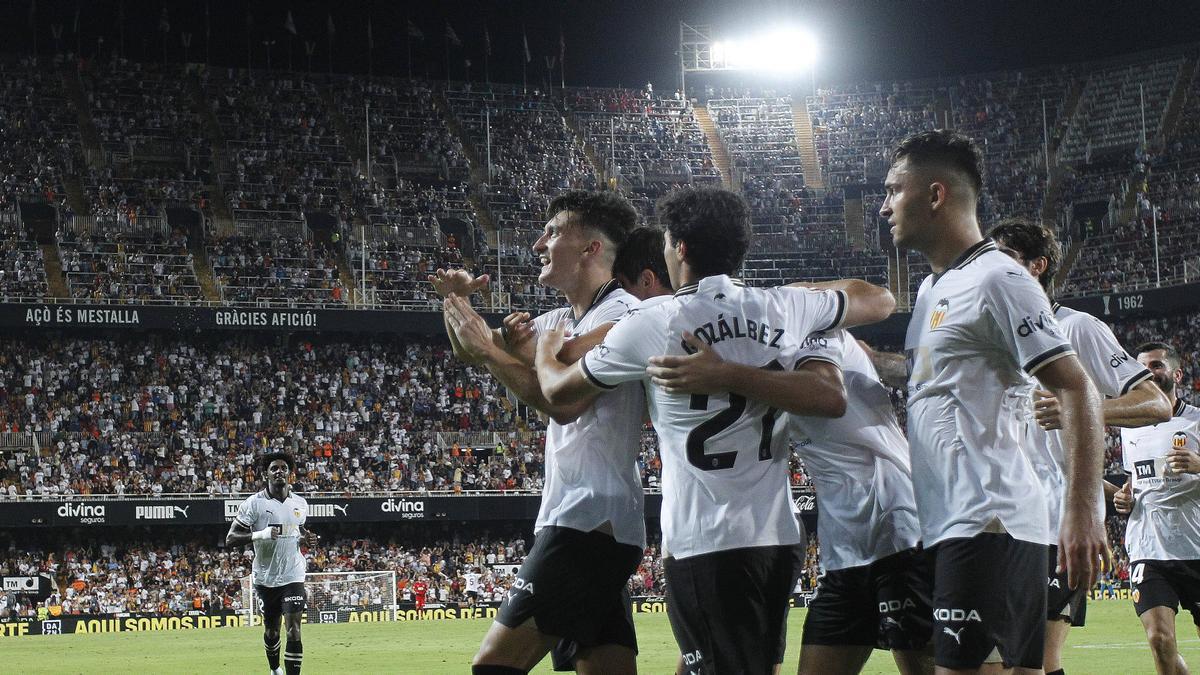 El partido del valencia