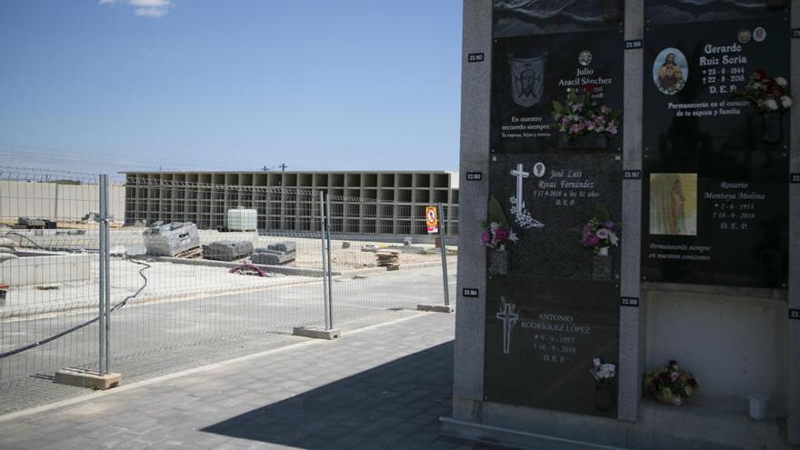 Zona de ampliación del Cementerio