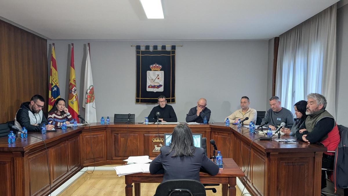 Un momento del pleno del pasado lunes en Andorra.