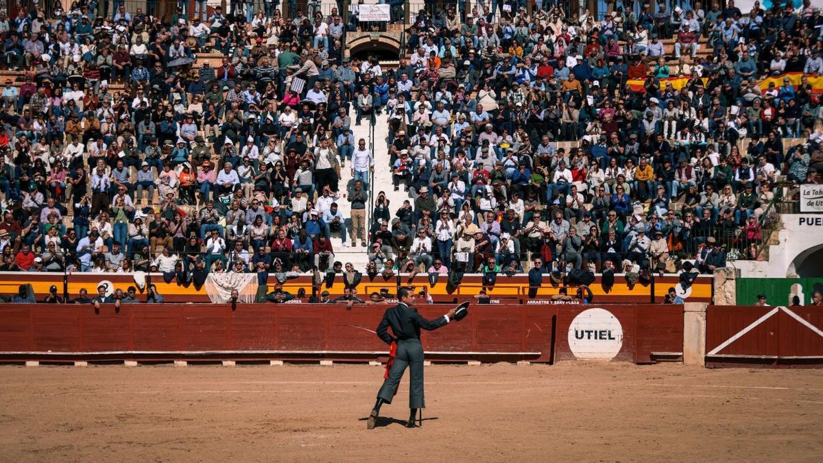 José María Manzanares también toreó un festival en Utiel meses atrás a favor de la dana