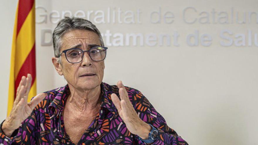 La consellera Olga Pané es reincorpora a la feina després de la seva baixa mèdica per una fractura de peroné
