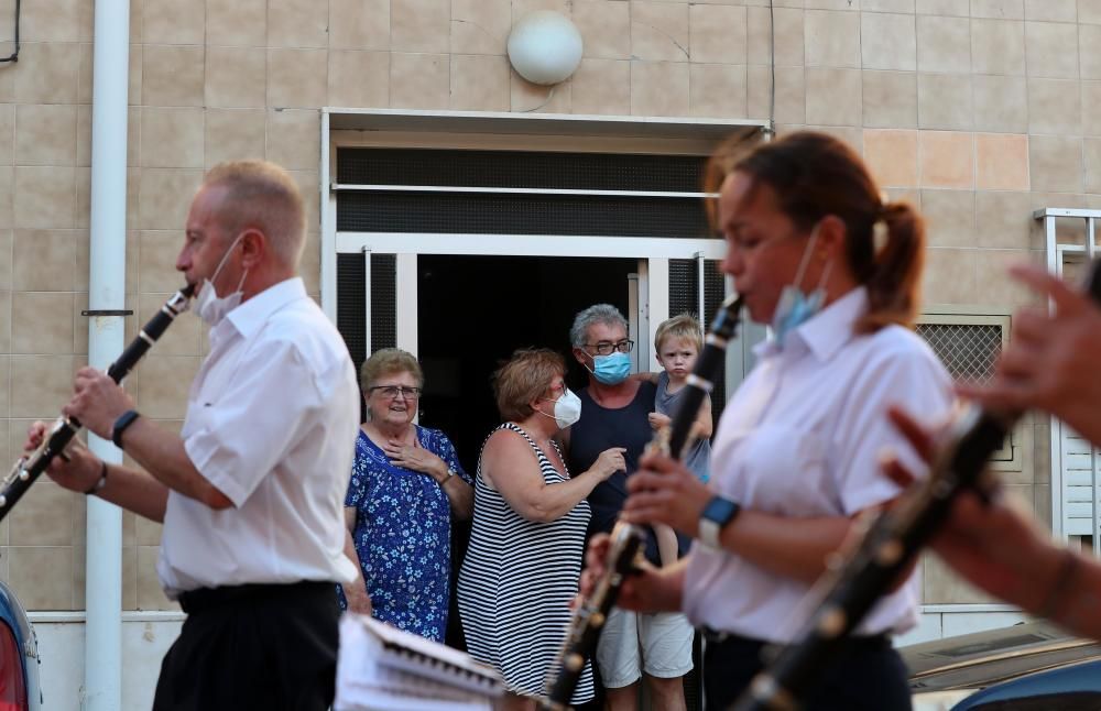 Pasacalle de la banda de música del Palmar