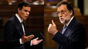 Debat d’investidura de Mariano Rajoy. Rajoy, a Sánchez: Ja sé que no confia en mi. Les conveniències dels espanyols estan per sobre de les seves pròpies.