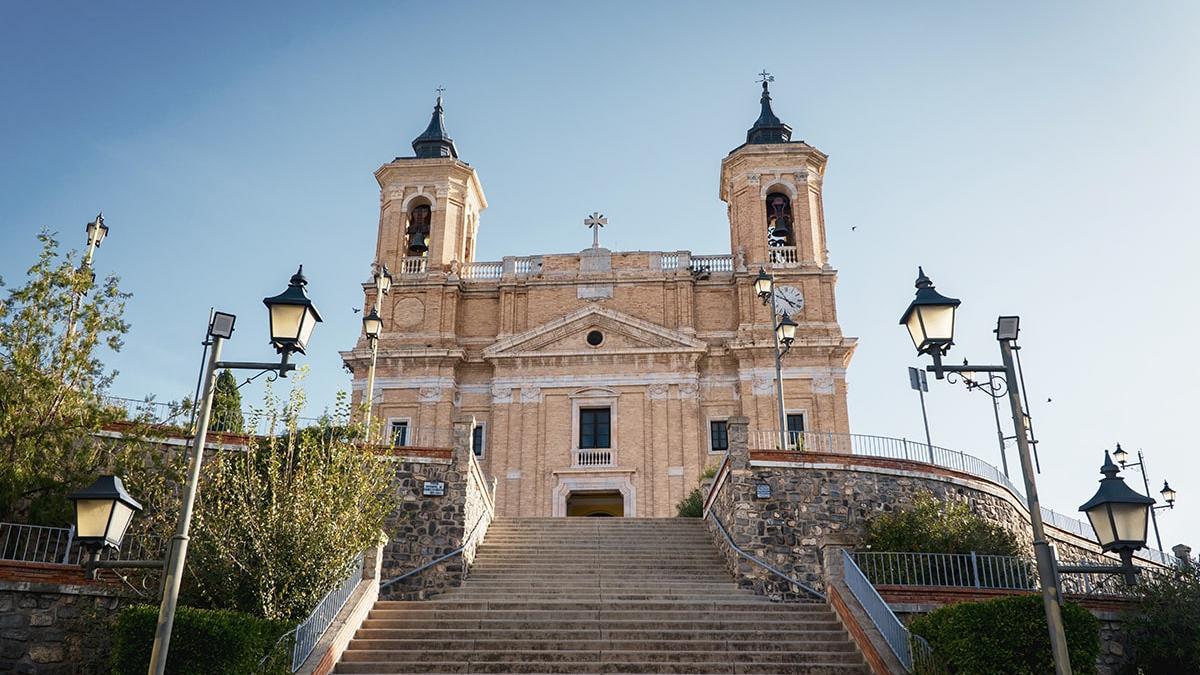 Iglesia de Santa María La Mayor en el municipio de Épila, Zaragoza