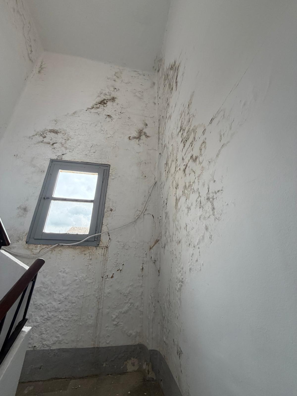 Así está el interior del antiguo edificio de Correos en Gandia