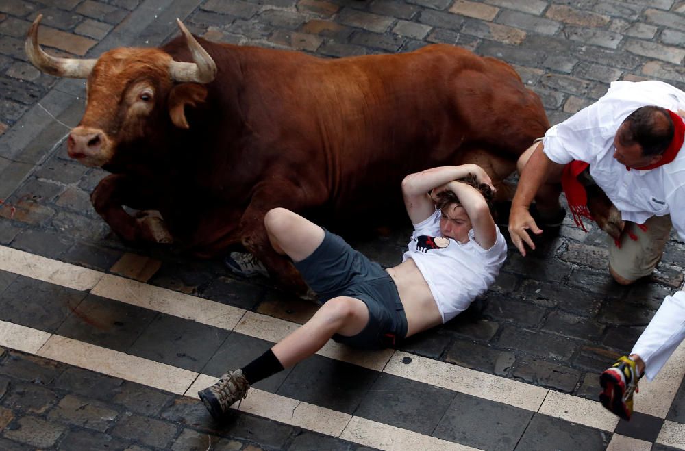 Segon 'encierro' de Sa Fermín