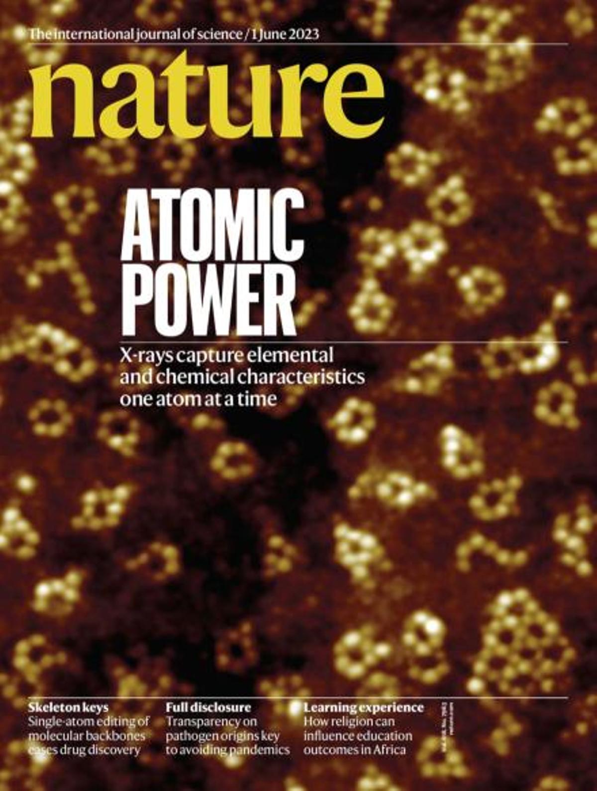 Esta investigación es hoy portada en la prestigiosa revista Nature.