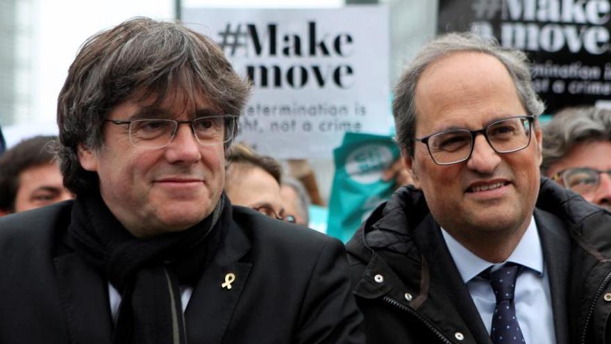 Torra dona per «tancada» la polèmica sobre la Creu de Sant Jordi a De Gispert