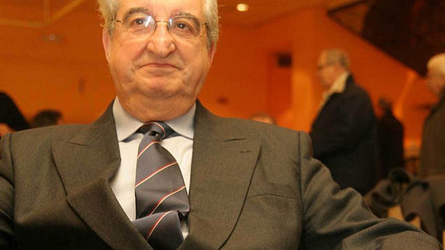 José María Peláez, ayer, en el Sporting Club Casino.