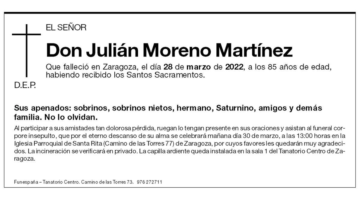 Julián Moreno Martínez