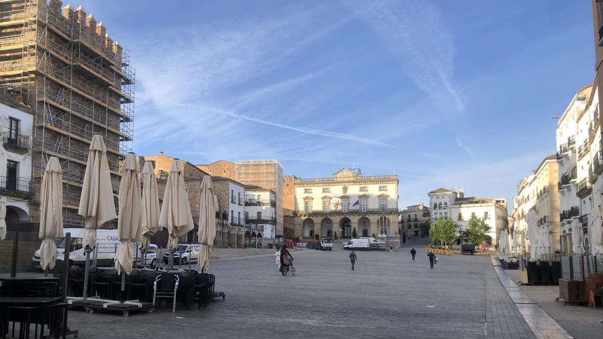 Vídeo | La Plaza Mayor de Cáceres, donde todo comienza