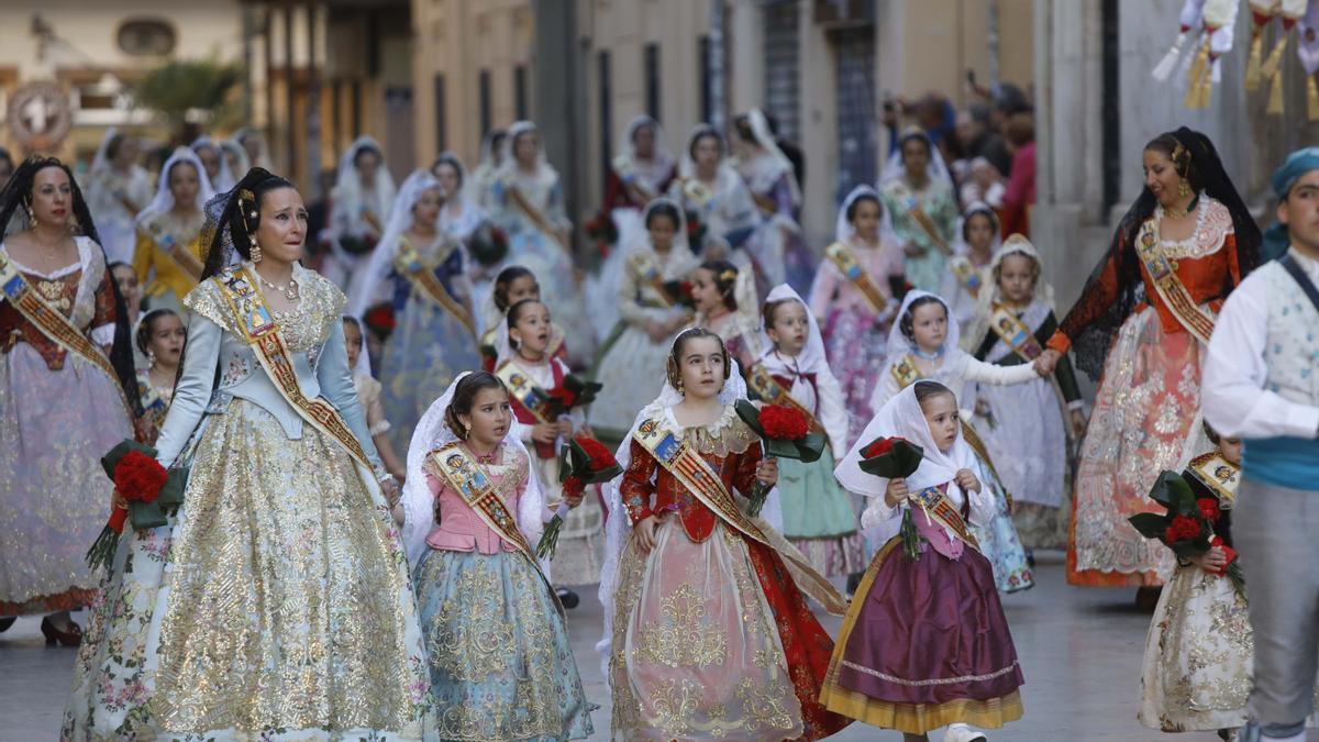 Las filas en la Ofrenda serán de cuatro personas y no las cinco habituales