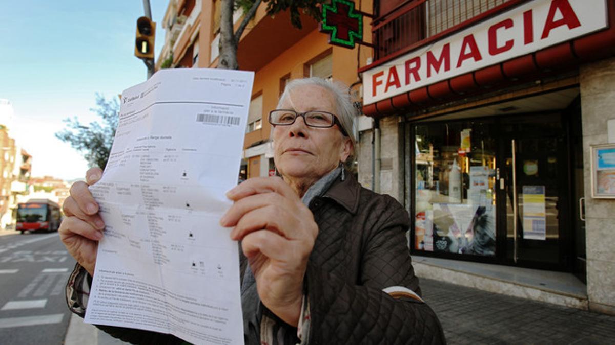 Carmen Cuchilleros, insumisa, ha decidido no tomar la medicación contra el párkinson.