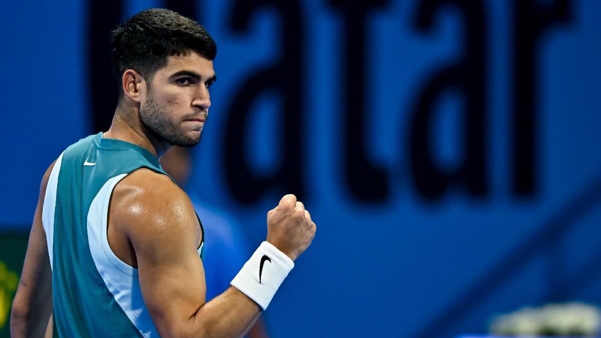 Alcaraz se mantiene tercero en el ranking tras la disputa del ATP Doha