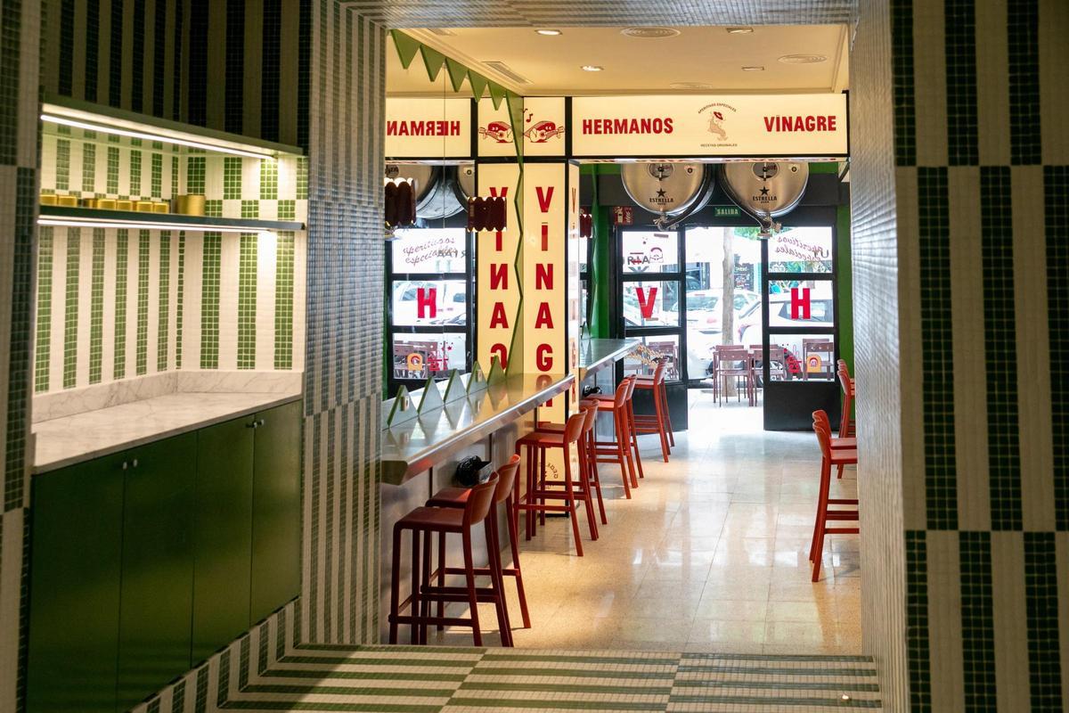 Un local de Hermanos Vinagre en Madrid