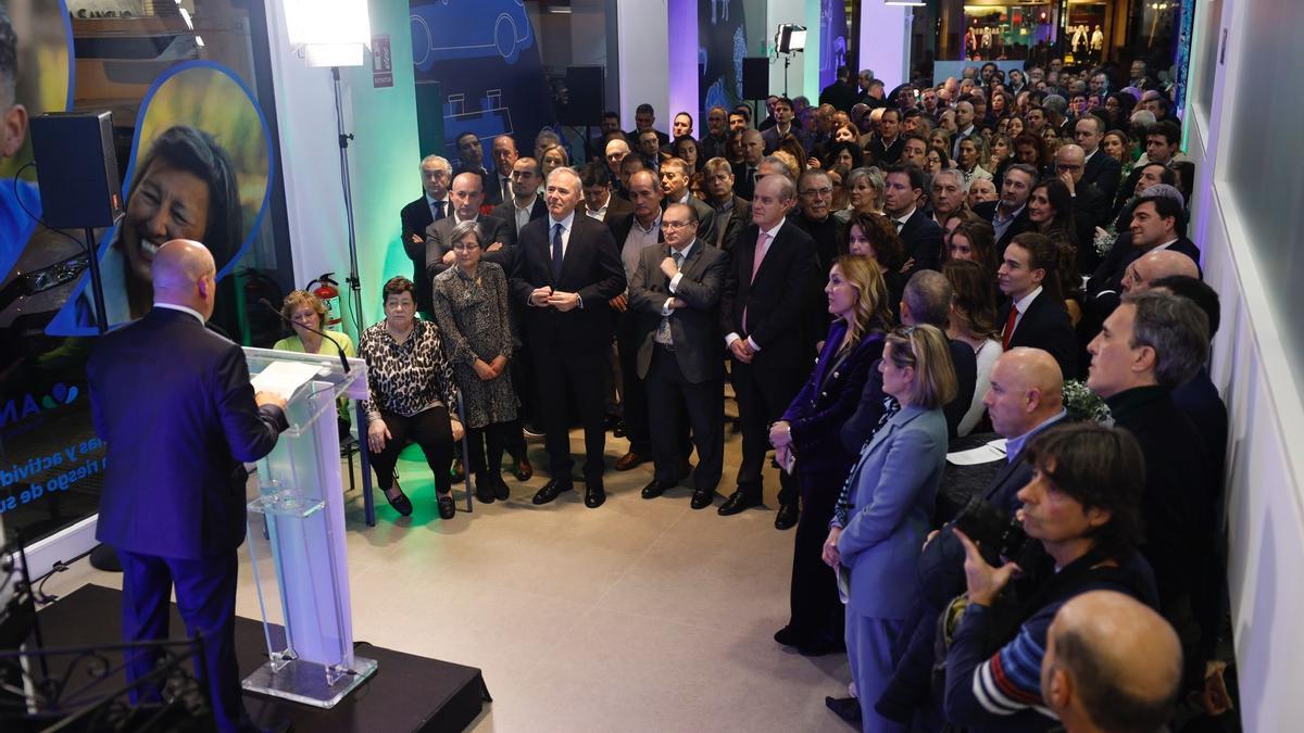 Inauguración de una oficina de Anagan en Zaragoza.