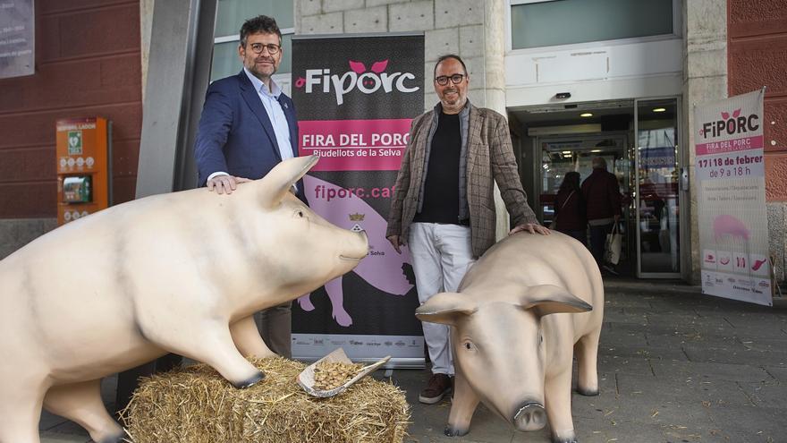 Presentació de FIPORC al Mercat del Lleó, a Girona.