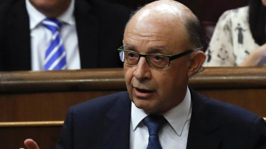 Montoro este miércoles en el Congreso.