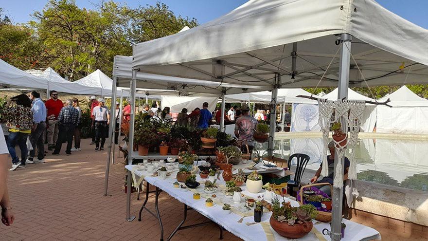 Benalmádena celebra la 16 edición de la Feria de Plantas de Colección.