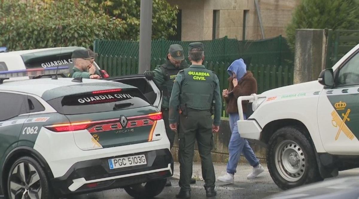 Reciente operativo de la Guardia Civil en Vilar de Calo, Teo, por delitos de hurto y fraude fiscal