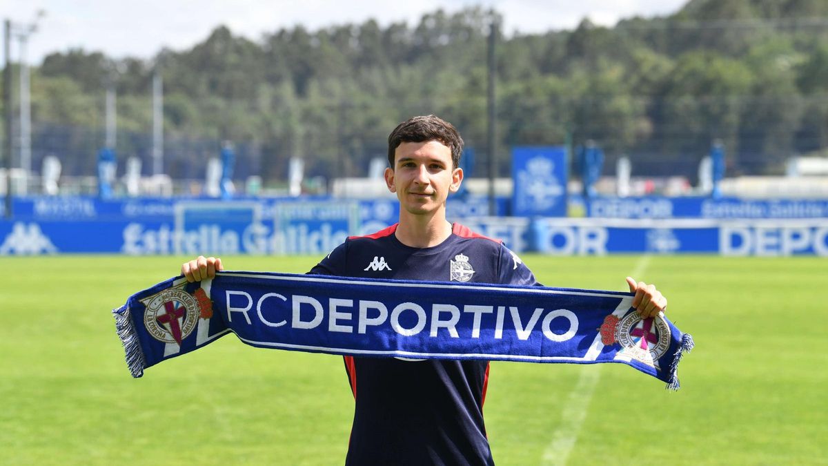 Fichajes: Presentación de Luis Chacón como nuevo jugador del Deportivo